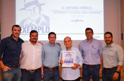 O legado da inovação - Syngenta presta homenagem a Antonio Eduardo Tonielo